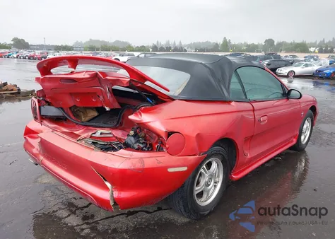 1998 Ford Mustang from USA, damaged, VIN 1FAFP4448WF232559